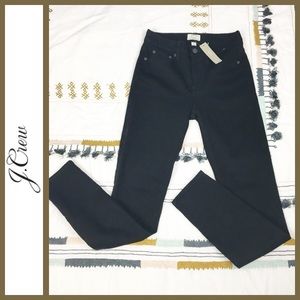 J. Crew Lookout High Rise Skinny Jeans Black